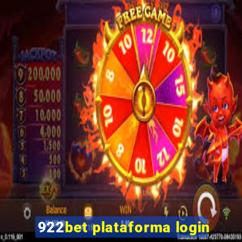 922bet plataforma login